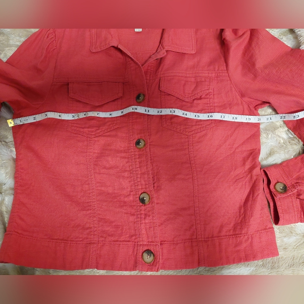 Loft Women's Pink Jacket - Picture 6 of 7